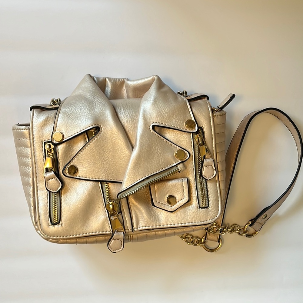 Creme Jacket Purse